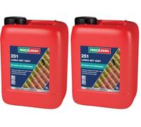 Parexlanko - Nettoyant liquide - 251 Lanko Net Vert - Nettoyant algicide et fongicide - Pour toiture, façade et terrasse - Transparent - 5L (Lot de 2)