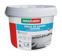 Parexlanko, Salle de bains et cuisine, Colle carrelage en pâte pour mur intérieur spécial pièces humides, 15kg