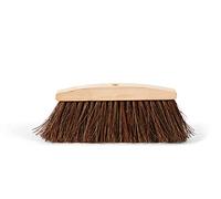 Parfait Eco, Chesnut 0002, Balai en Fibre de Palme et Coccia Bois Naturel, écologique, 34 x 5 x 14 cm