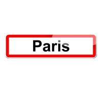 Paris (15x4cm) - Sticker/Autocollant