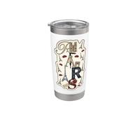 Paris France Tour Eiffel Fashion Lady Chic Vintage Letterin Gobelet isotherme en acier inoxydable double paroi