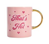 Paris Hilton FACKELMANN That's Hot Tasse en céramique 450 ml - Tasse à café élégante, idéale pour un usage quotidien, ne passe pas au micro-ondes, rose