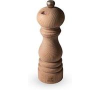 Peugeot Moulin à sel Paris Nature – 18 cm – Réglage classique – Bois revalorisé PEFC – Naturel