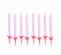 Paris Prix 24 Bougies d'Anniversaire Support Rose