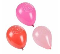 Paris Prix 6 Ballons Gonflables Boho Chat Rose
