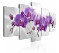 Paris prix Abstract Garden: Purple Orchis - Toile