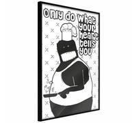 Paris Prix Affiche Encadrée Follow Your Heart II 40x60 cm