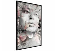 Paris Prix Affiche Lady in the Flowers 40x60 cm