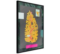 Paris Prix Affiche Murale Encadrée Botanical Treasure - Noir