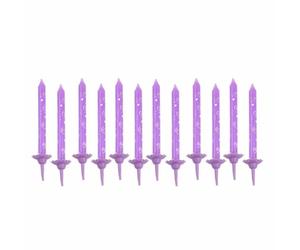 Paris prix Arabesques - Lot de 12 - Ronde - Prune - Violet