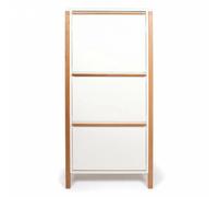 Paris prix Armoire à chaussures bois - Blanc