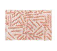 Tapis Déco Tufté "Athena" 60x90cm Rose