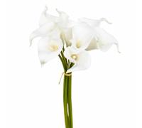 Paris Prix Atmosphera Créateur d'intérieur - Bouquet de Fleurs 8 Arômes 36cm Blanc