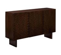 Paris Prix Atmosphera Créateur d'intérieur - Buffet 3 Portes en Bois Nyero 150cm Marron