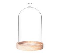 Paris Prix Atmosphera Créateur d'intérieur - Cloche Décorative en Verre Poser 19cm Naturel