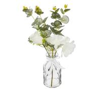 Paris Prix Atmosphera Créateur d'intérieur - Composition Florale & Vase Eucalyptus 39cm Vert