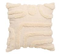 Paris Prix Atmosphera Créateur d'intérieur - Coussin Déco Tufté Hawki 40x40cm Naturel