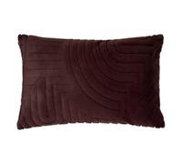 Paris Prix Atmosphera Créateur d'intérieur - Coussin Imitation Fourrure Arka 50x80cm Marron Tonka