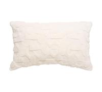 Paris Prix Atmosphera Créateur d'intérieur - Coussin Imitation Fourrure Nalia 50x80cm Blanc