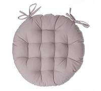 Paris Prix Atmosphera Créateur d'intérieur - Galette de Chaise Ronde Leana 38cm Lin