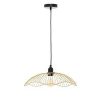 Paris Prix Atmosphera Créateur d'intérieur - Lampe Suspension Design en Métal Galt 34cm Doré