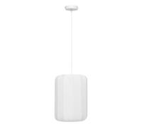 Paris Prix Atmosphera Créateur d'intérieur - Lampe Suspension en Coton Tobie 25cm Blanc