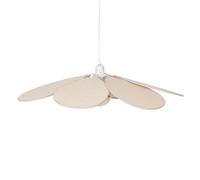 Paris Prix Atmosphera Créateur d'intérieur - Lampe Suspension Pétales Naya 72cm Beige Lin