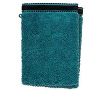 Paris Prix Atmosphera Créateur d'intérieur - Lot de 2 Gantss de Toilette Joia 15x21cm Bleu Canard