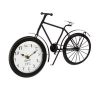Paris Prix Atmosphera Créateur d'intérieur - Pendule à Poser Vélo 28cm Noir