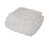 Paris Prix Atmosphera Créateur d'intérieur - Plaid XL Imitation Fourrure 3D Zephy 180x230cm Blanc
