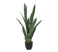 Paris Prix Atmosphera Créateur d'intérieur - Plante Artificielle Sansevieria Toby 90cm Vert