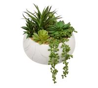 Paris Prix Atmosphera Créateur d'intérieur - Plante Grasse Artificielle Jesty 21cm Multicolore