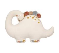 Paris Prix Atmosphera for Kids - Coussin Déco Enfant Dinosaure 40cm Ivoire