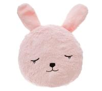 Paris Prix Atmosphera for Kids - Coussin Déco Rond Enfant Lapin 27cm Rose