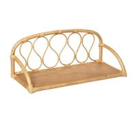 Paris Prix Atmosphera for Kids - Étagère Murale en Rotin Liberty 57cm Naturel