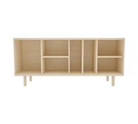 Paris prix Bahut vaisselle bois - Naturel