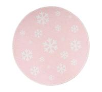 Tapis Rond Enfant Imprimé Bambini VIII 160cm Rose