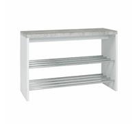Paris prix Banc à chaussures Enola - Blanc