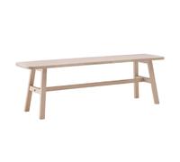 Paris prix Banc en bois Halso - Naturel