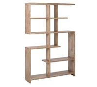 Paris Prix Bibliothèque en Bois Manga 180cm Blanc Cassé