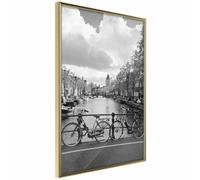 Paris Prix Bicycles Against Canal 40 x 60 cm