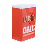 Paris prix Boîte à céréales - Rouge