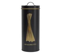Paris Prix Boîte à Spaghetti en Métal Lounge 27cm Noir