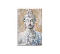 PEINTURE SUR TOILE BOUDDHA LUMIÈRE -B-