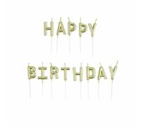 PARIS PRIX Bougies Happy Birthday