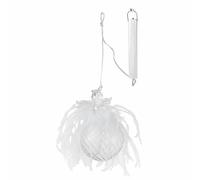 Paris Prix Boule de Noël Led Ange & Plume - Transparent