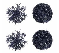 Paris prix Boules de Noël plastique - Bleu
