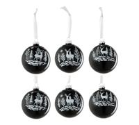 Paris prix Boules de Noël renne - Noir