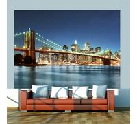 Paris Prix Brooklyn Bridge Scintillant dans la Nuit - 309x400