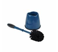 Paris Prix Brosse WC Bicolore - Anthracite & Bleu Paon